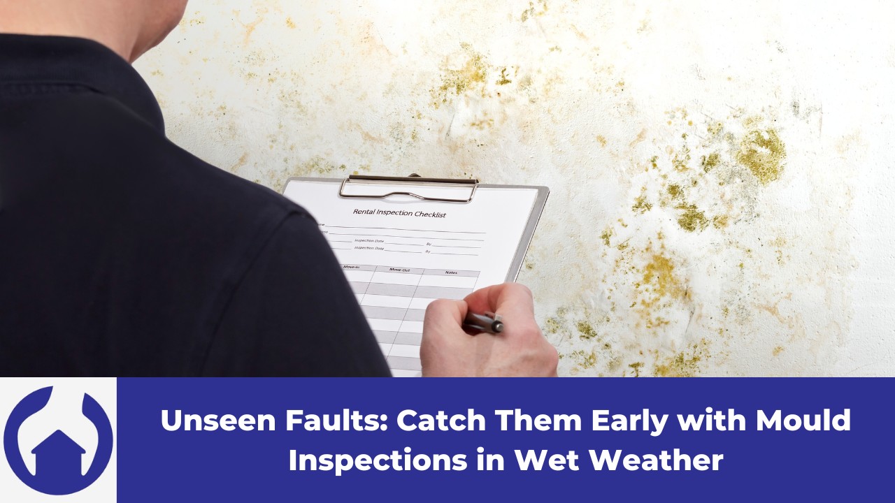 mould inspections in wet weather